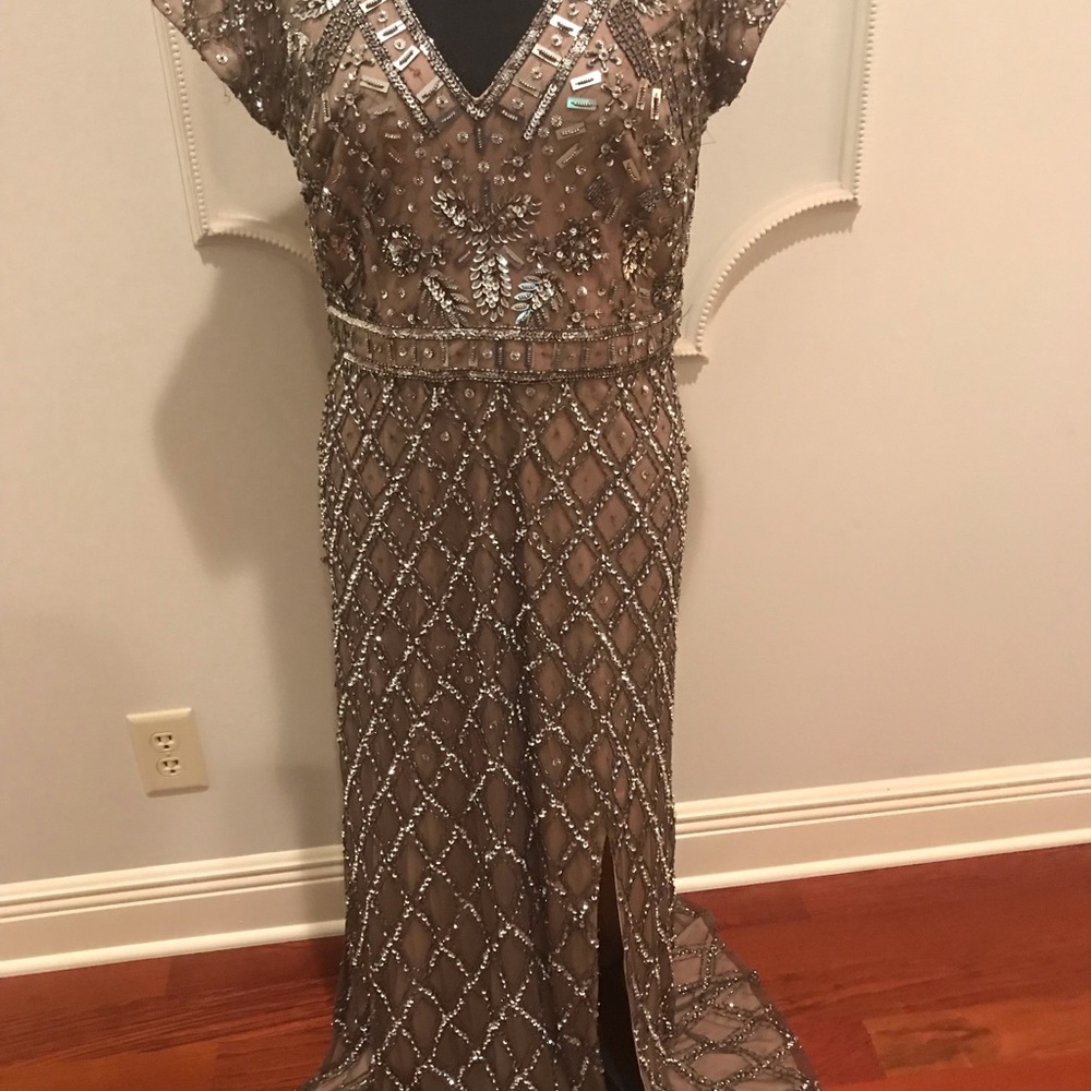 Formal beaded gown